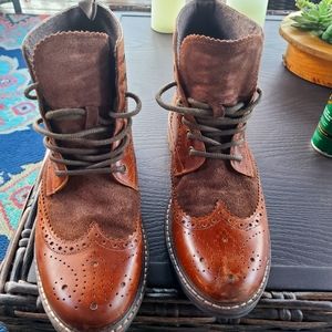Boardwalk Wingtip Crevo Wingtip Boots Top Crevo Wingtip Boots